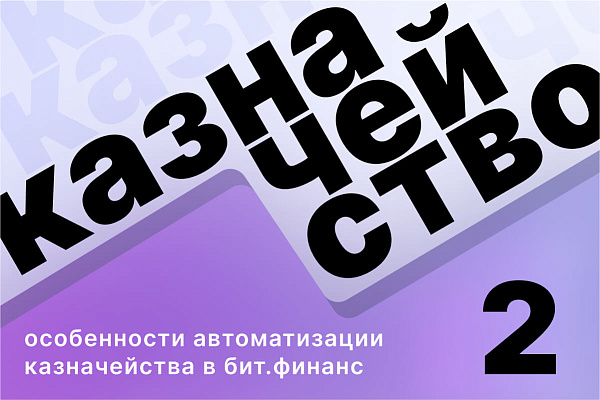 Особенности автоматизации Казначейства в Бит.Финанс